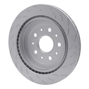 Cadillac CTS Brake Rotor (1) - Rear Right - R1 Concepts - Slotted GeoSPEC - `15-`19